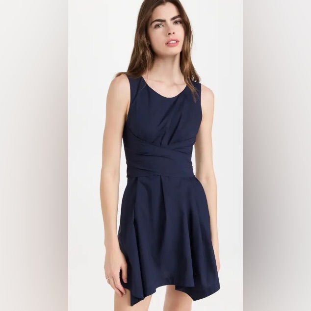 New With Tags Rebecca Taylor Handkerchief Hem Dress Romper